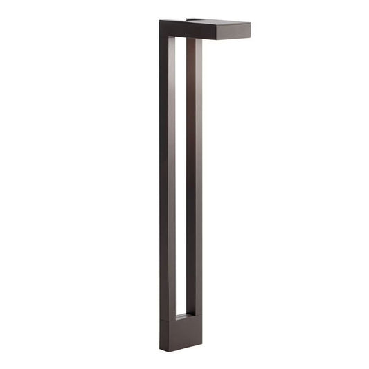 Kichler15844AZT  Two Arm Path Light Textured Architectural Bronze 12V