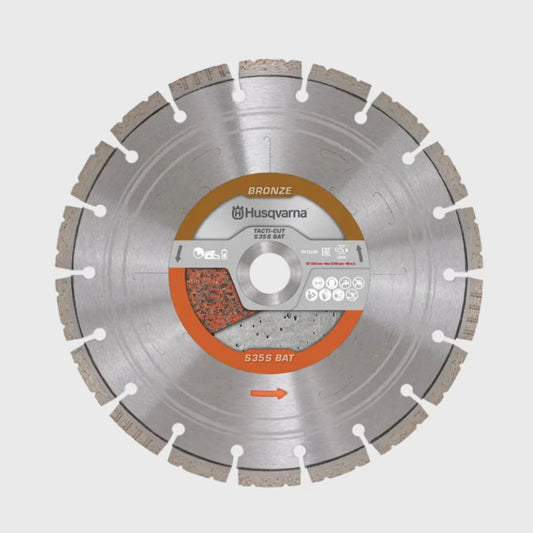 Husqvarna Tacti-Cut S35S BAT 10 in. Segmented Diamond Blade