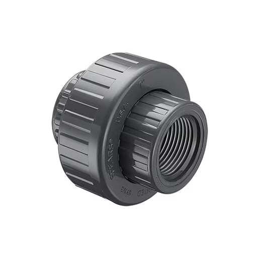 899-020  Sch 80 PVC Union (Old Style) 2 in. Socket x FIPT w/ EPDM O-Rings | Spears
