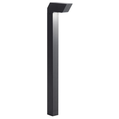 Kichler 15846BKT  Right Angle Path Light 12V Textured Black Finish 11.6W Incandescent, 22 in. Height, G4 & G3 Socket Type, Drop-In Design
