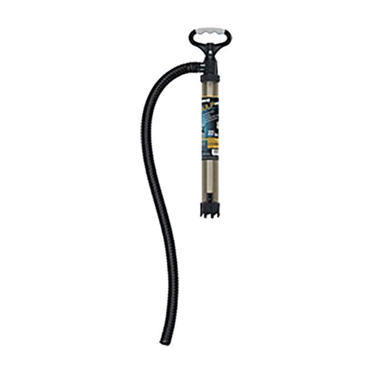 Underhill Clear Gulp Water Removal Suction Pump Heavy Duty 21 in. w/ Aluminum Shaft & 36 in. Discharge Tubing