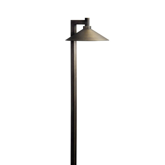 Kichler15800CBR27   Ripley Path Light Centennial Brass 2700K
