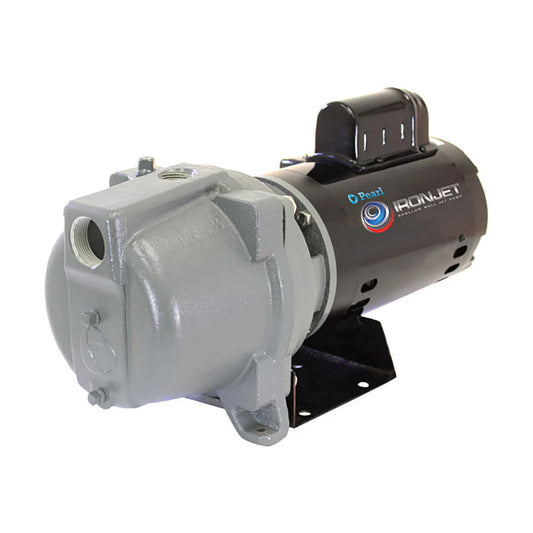 Pearl Shallow  IRONJ10F16P  Well Jet Water Pump IronJet Cast Iron 115V - 230V 1 HP