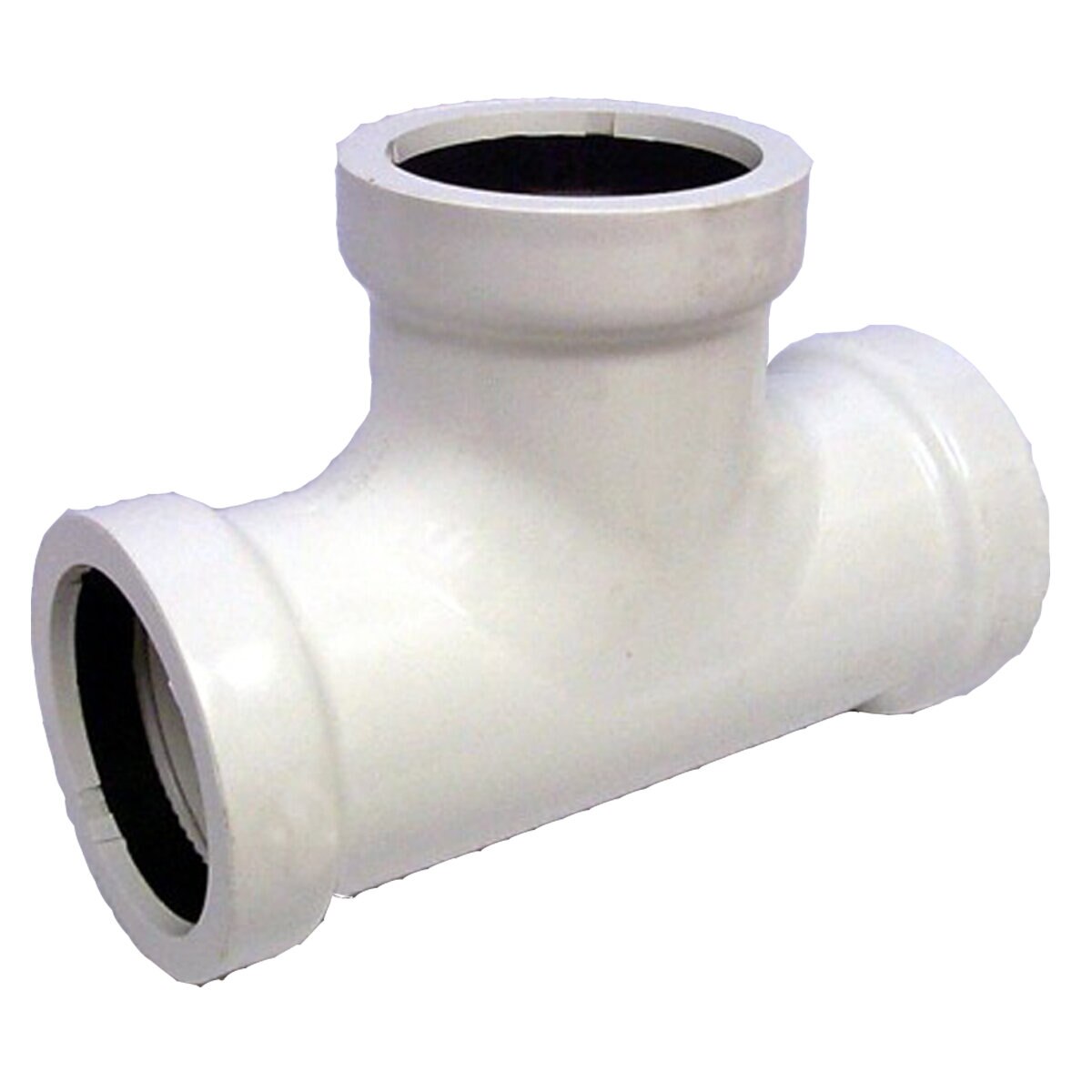 112-430 -Harco PVC Tee 4 in. x 4 in. x 3 in. Gasketed