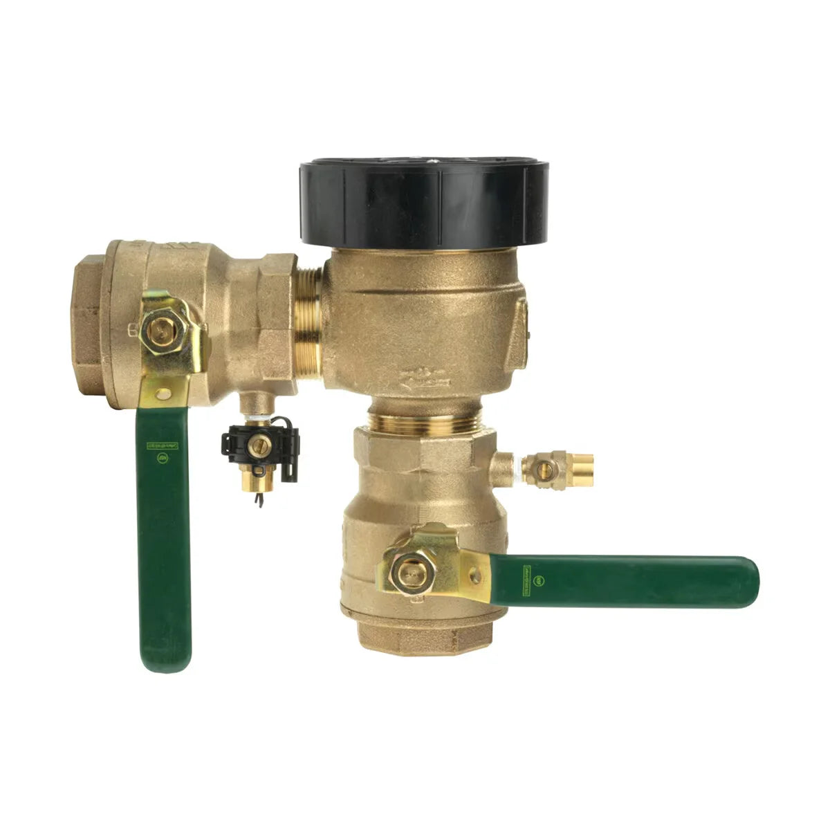 T387122  Watts 800M4 Anti-Siphon Pressure Vacuum Breaker w/ Ball Valves 2 in. Bronze w/ Freeze Sensing Capability (Sensing Upgrade Kit Sold Separately) T387122