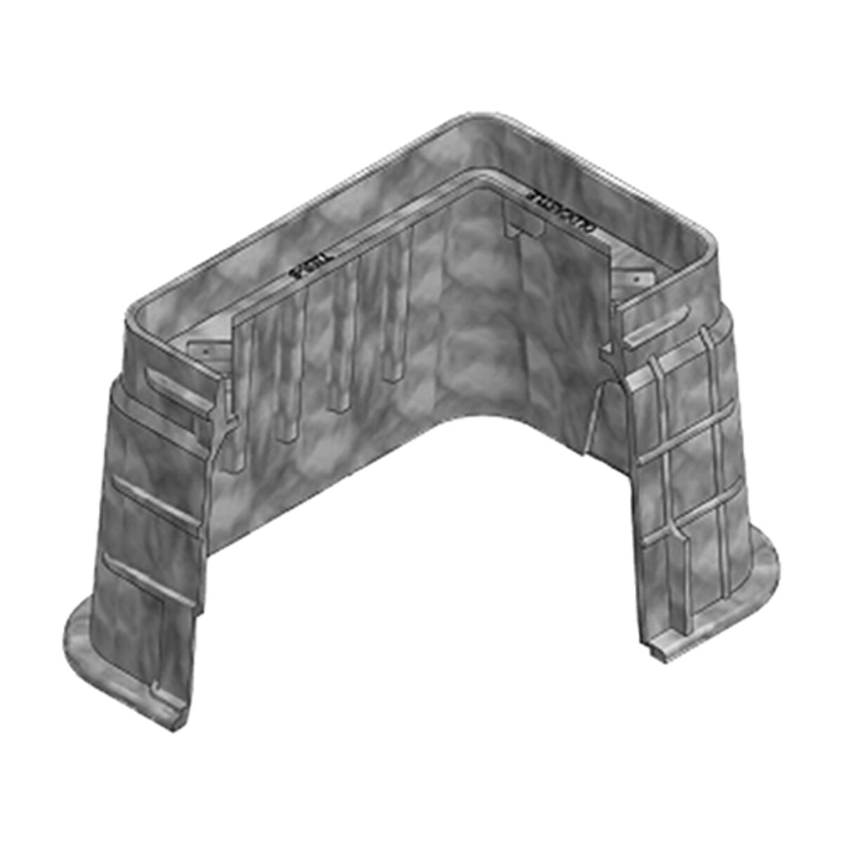 Valve Box FL09 Series Gray Composite Box Only
