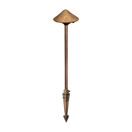 CAST -CCPLCAB-Craftsman Series Cabana Path Light Solid Bronze LED