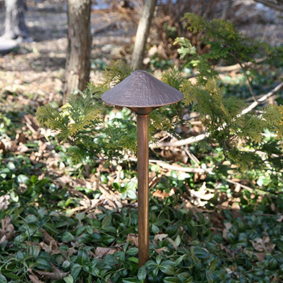 CAST -CCPLCAB-Craftsman Series Cabana Path Light Solid Bronze LED