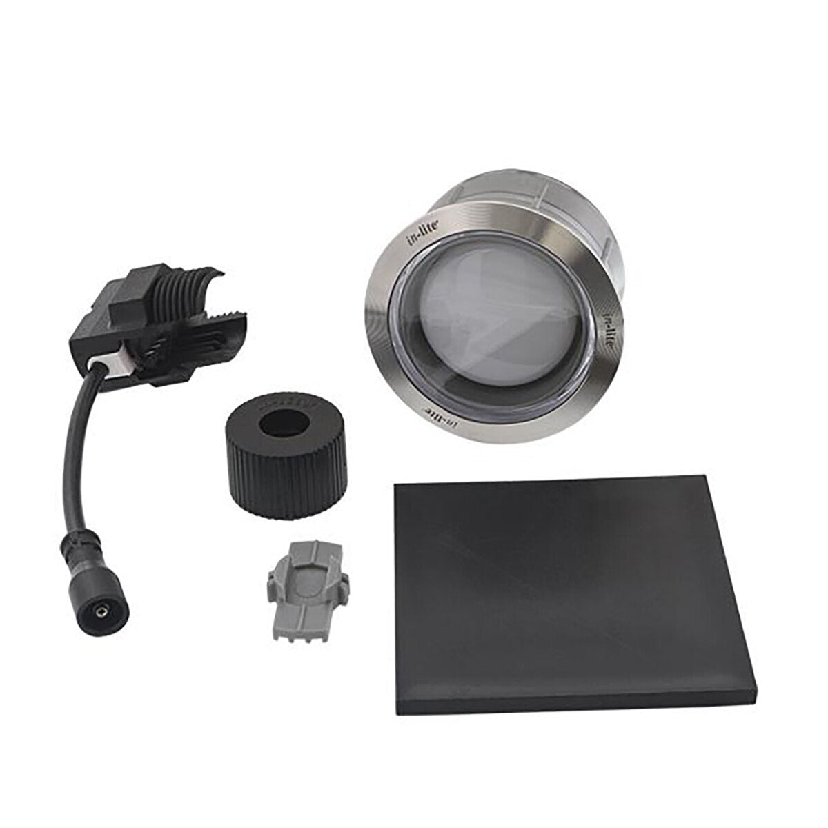 in-lite Fusion Ground Fixture 12V 2-3/8 in. 1W Warm White 60 mm