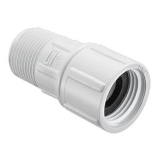 AP-109 Sch 40 PVC Swivel Adapter 3/4 in. x 3/4 in. MIPT x FHT with Washer | Spears
