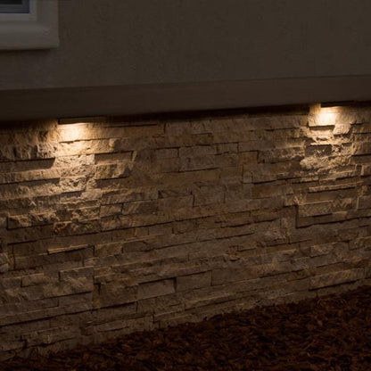 FX LF Wall Light ZD Aluminum Housing Silver Finish 2W 2700K