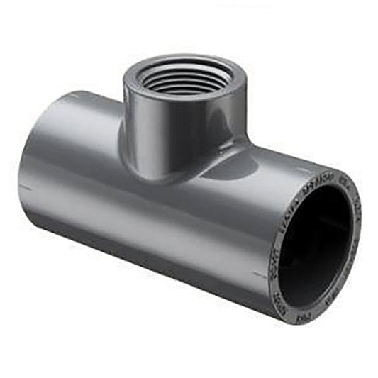 802-335 Sch 80 PVC Reducing Tee 3 in. x 1 in. Socket X FIPT | Spears
