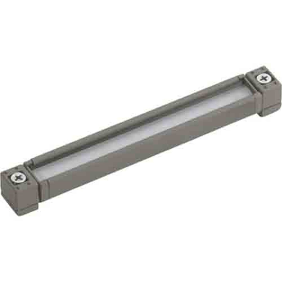 Kichler 16101GRY30  6 in. Adjustable Hardscape Light Textured Gray Finish 40 Lumens 3000K LED