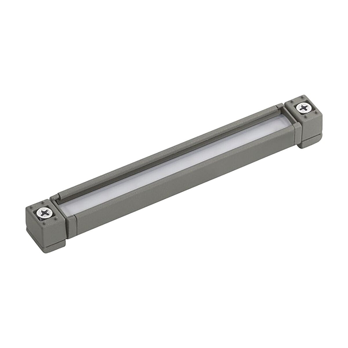 Kichler 16101GRY30  6 in. Adjustable Hardscape Light Textured Gray Finish 40 Lumens 3000K LED