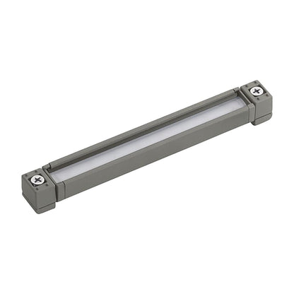Kichler 16101GRY30  6 in. Adjustable Hardscape Light Textured Gray Finish 40 Lumens 3000K LED