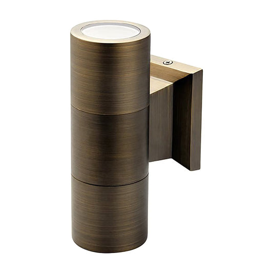 Kichler-15783CBR- 15783 Patio Wall Sconce Centennial Brass Finish MR16 Socket No Lamp Included 4-1/4 in. x 7 in. x 2-1/4 in. 14W 9V - 15V