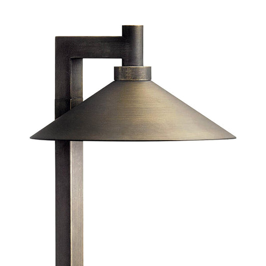Kichler15800CBR30   Ripley Path Light Centennial Brass 3000K