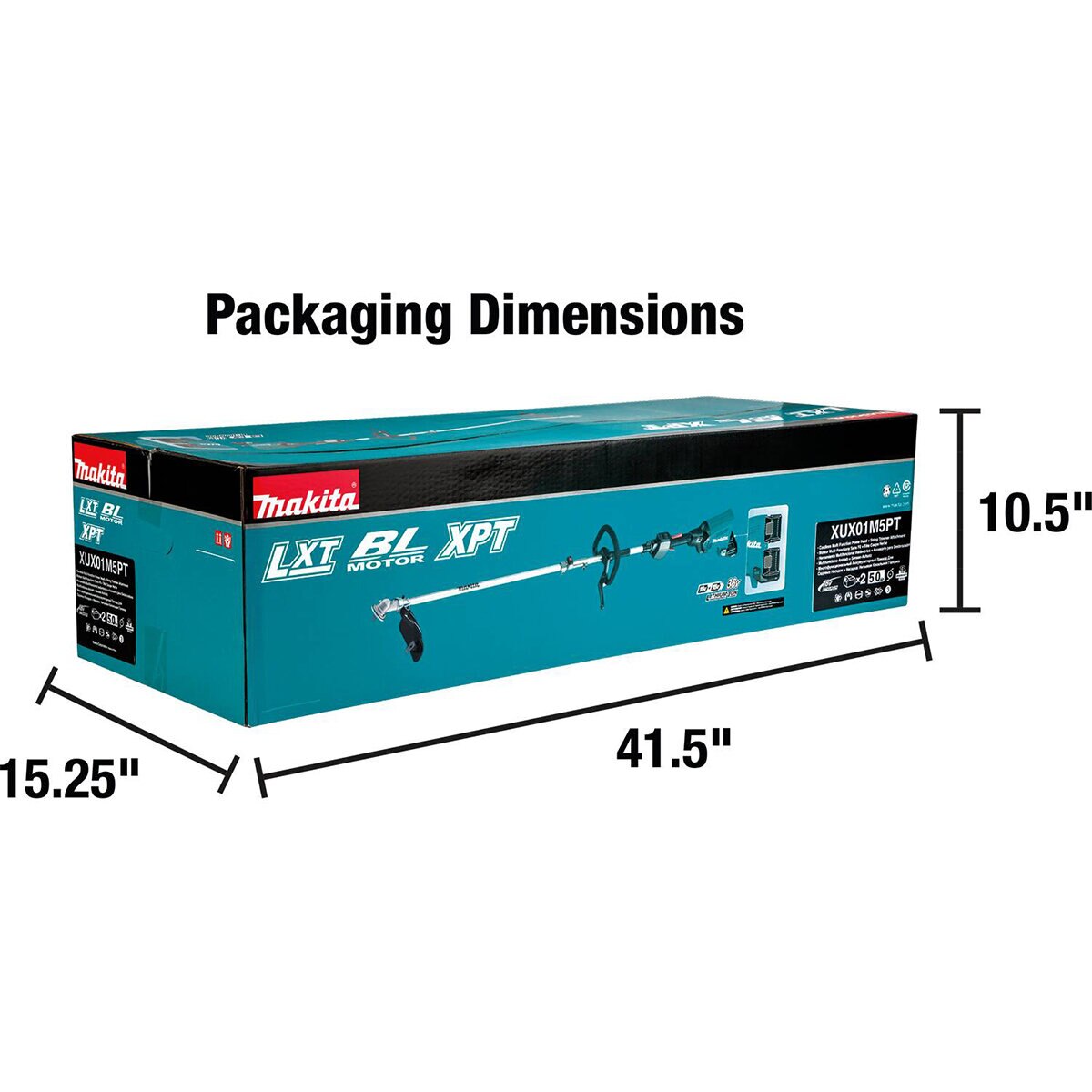 Makita 18V X2 (36V) Lxt Brushless Multi-Function Power Head Kit With String Trimmer Attachment | XUX01M5PT