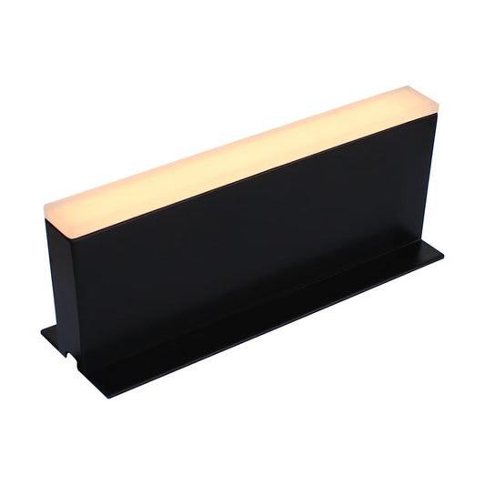 Tru-Scapes TS-HPL-6  Paver Light Black 6 in. 1.5W 15 LED 2700K Aluminum & Acrylic