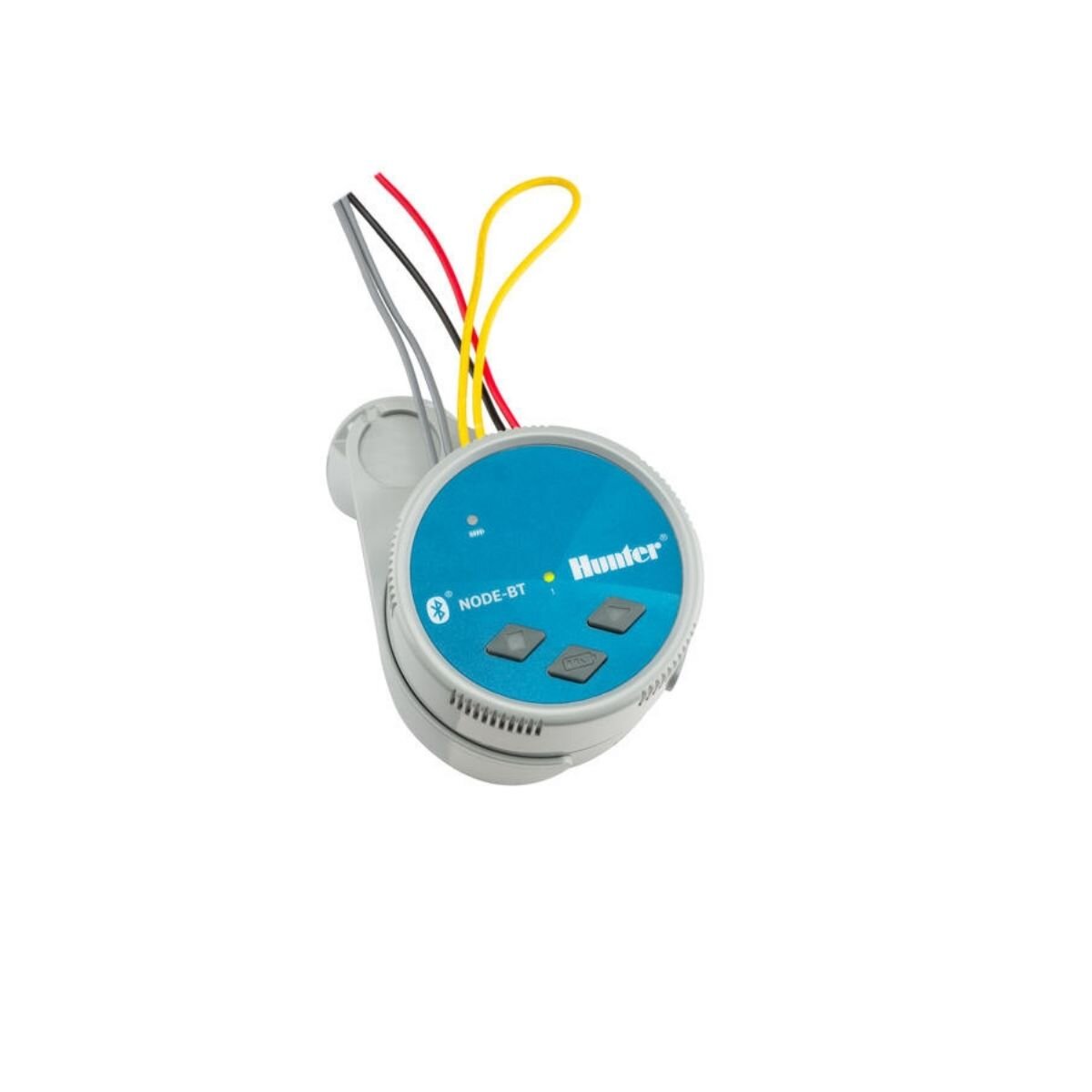 Hunter  NODEBT100VALVE  NODE Bluetooth Controller 1 Station with PG101G Valve and DC Latching Solenoid Battery Powered