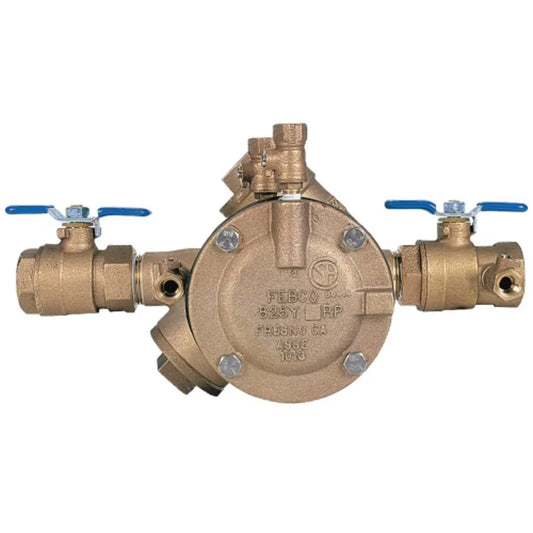 FEBCO 825Y In-Line Pattern Reduced Pressure Zone Assembly 1 in. with Ball Valves | 825EBV-NLA