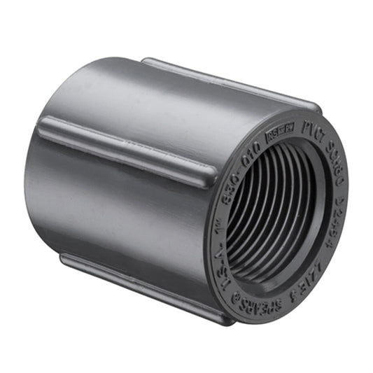830-015 Sch 80 PVC Coupling 1-1/2 in. FIPT | Spears