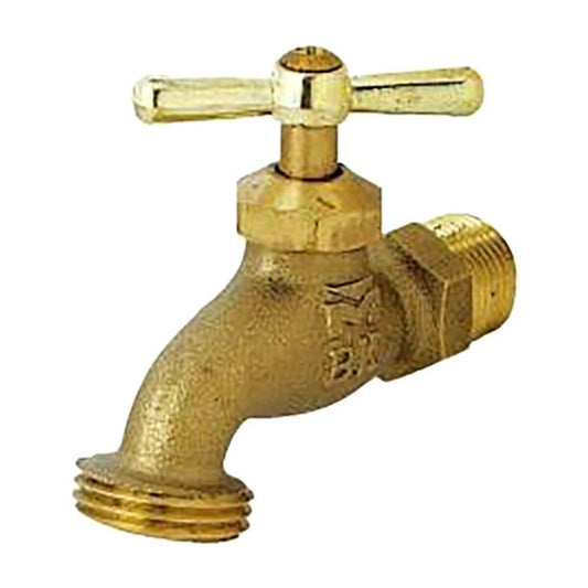 Hose Bibb 1/4 Turn 1/2 in. Brass