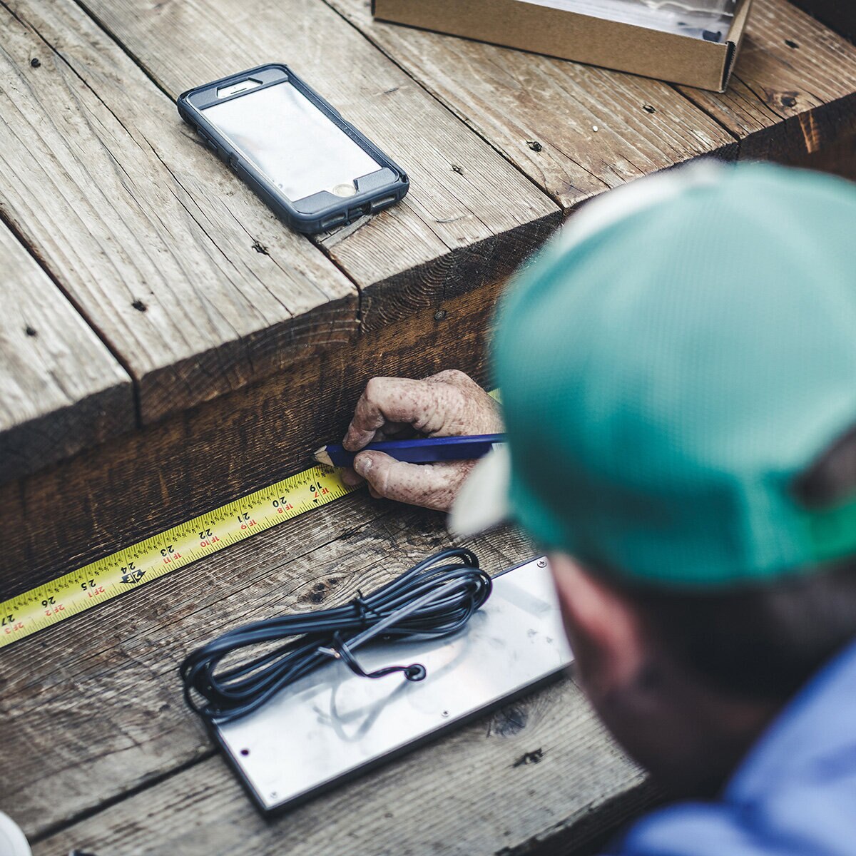 Pro-Trade SL1 4.5 in. Surface Mounted Step Light Antique Brass w/ Integrated LED 2W 50 Lumen 2700K