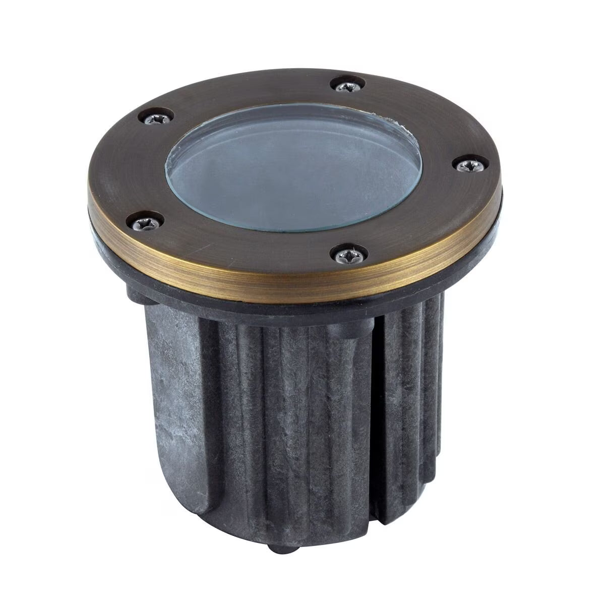 W121  Elitco Well Light MR16 Antique Brass No Lamp