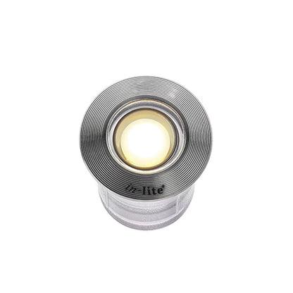 In-Lite-10104150-D- Fusion Integrated Ground Fixture 22 RVS 0.25W LED 2750K Polycarbonate