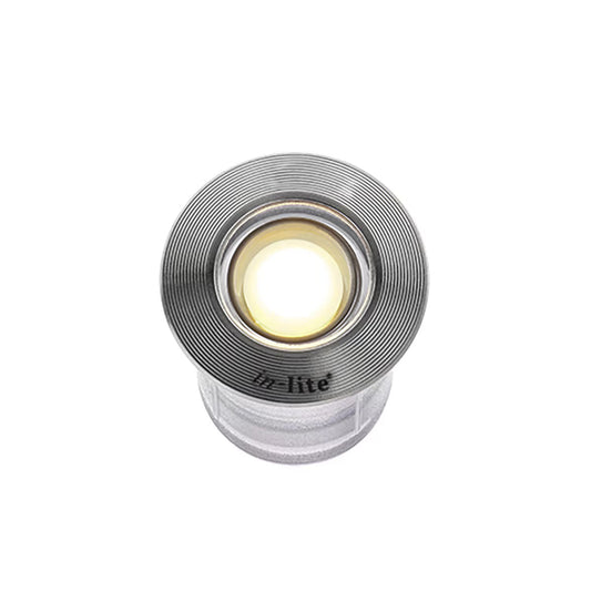 In-Lite-10104150-D- Fusion Integrated Ground Fixture 22 RVS 0.25W LED 2750K Polycarbonate