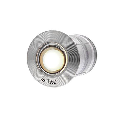 In-Lite-10104150-D- Fusion Integrated Ground Fixture 22 RVS 0.25W LED 2750K Polycarbonate