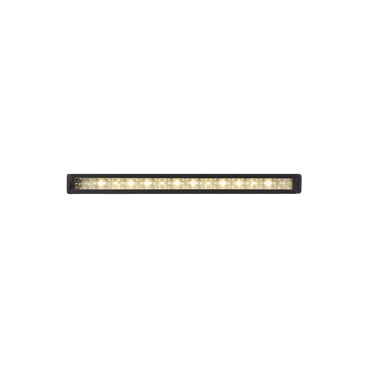 In-Lite-10250105- Evo Wall Fixture Hyde Dark 7 in. 1W LED 2850K 180 Degree Aluminum