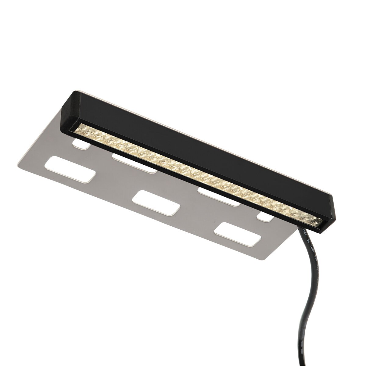 In-Lite-10250105- Evo Wall Fixture Hyde Dark 7 in. 1W LED 2850K 180 Degree Aluminum