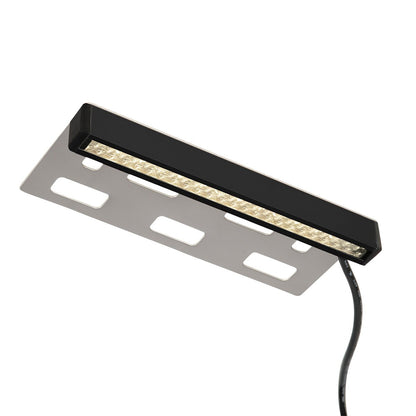 In-Lite-10250105- Evo Wall Fixture Hyde Dark 7 in. 1W LED 2850K 180 Degree Aluminum