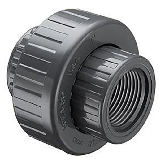 858-015 Sch 80 PVC Union (Old Style) 1-1/2 in. FIPT w/ FKM O-Rings | Spears