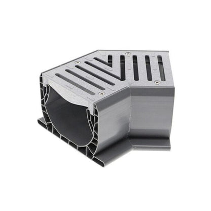 NDS2301 -NDS Fabricated 45 Degree Corner with Gray Grate