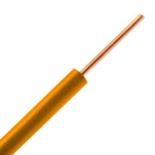 UF Wire Orange 12 Gauge 1 Conductor 500 ft. roll