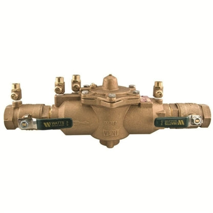 88004053  Watts 009 1 in. Reduced Pressure Zone Assembly with Ball Valves, Tee Handles, Single Top Entry |