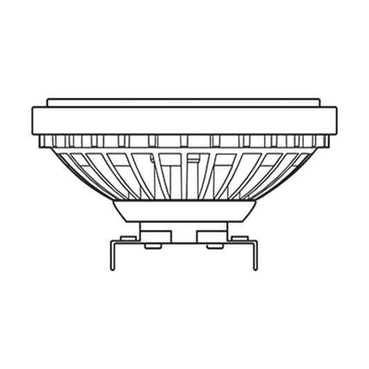 Brilliance PAR36 LED Green Lamp 11W 30 Degree