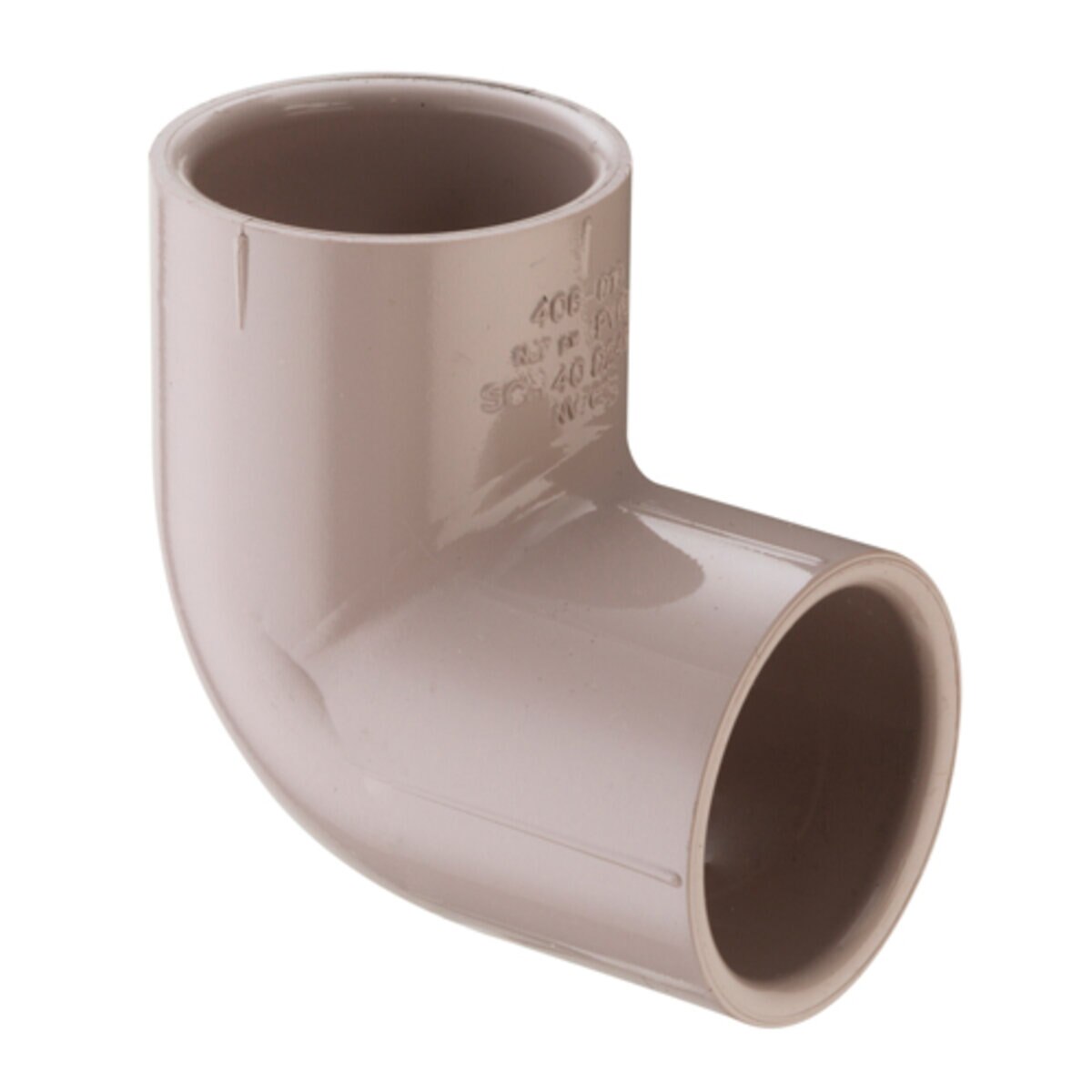 406-030UV Sch 40 UV Resistant PVC 90 Degree Elbow 3 in. Socket |  Spears