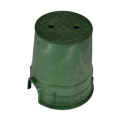 6 in. ROUND GRN BOX/GRN CVR ICV