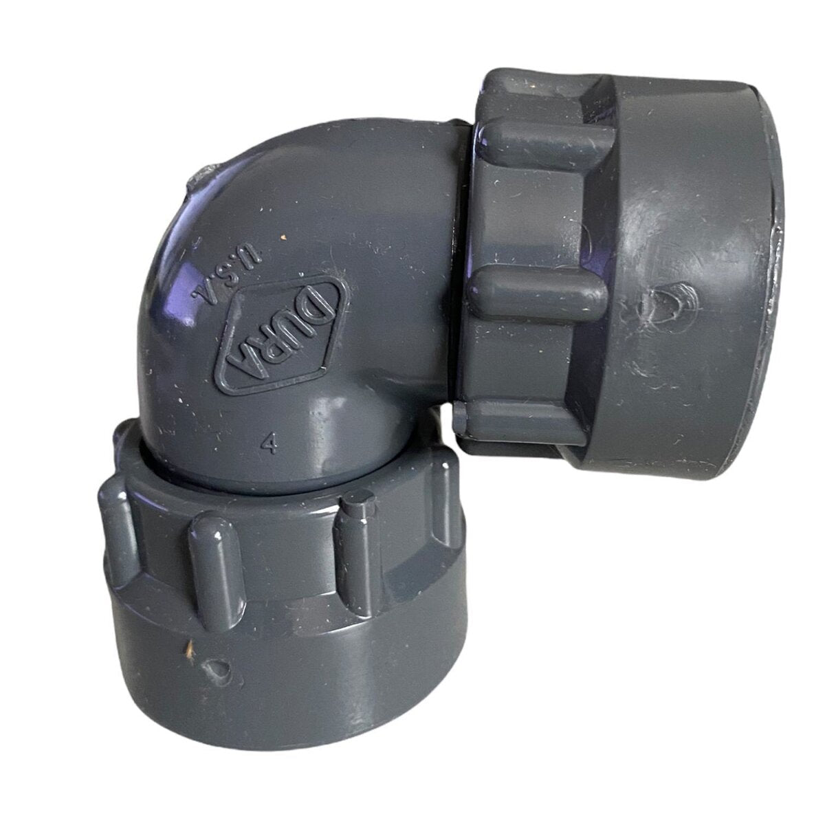 Dura  306-010 Manifold Elbow 90 Degree 1 in. Swivel X Swivel w/o - Ring
