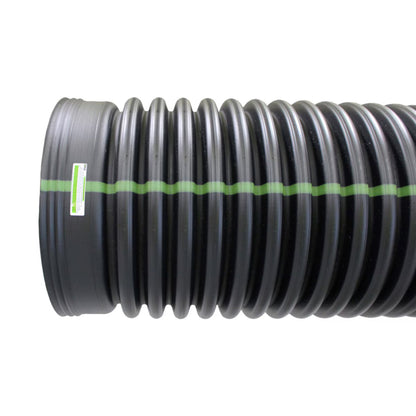 ADS 8 in. x 20 ft. N-12 Dual Wall Pipe Perforated