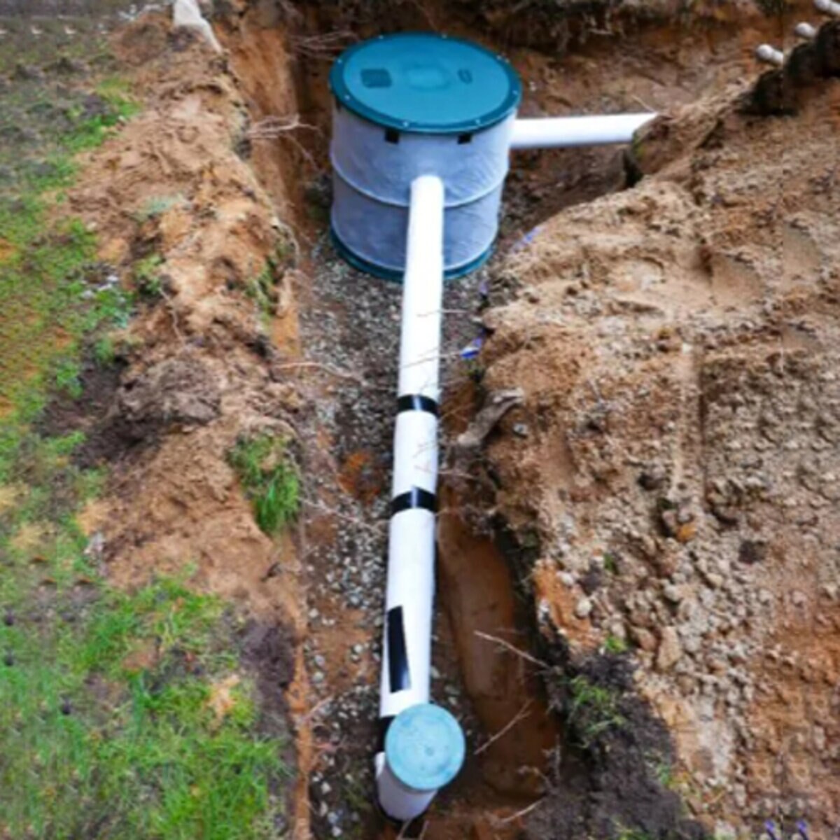 Polylok 6 in. Flow Grate Green (Pop-Up)