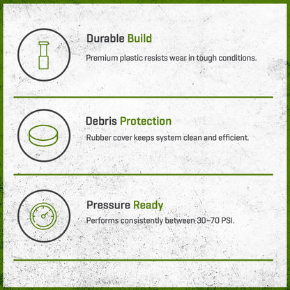 K-Rain RPS Gear Drive Rotor 3/4 in. No Nozzle w/ Check Valve