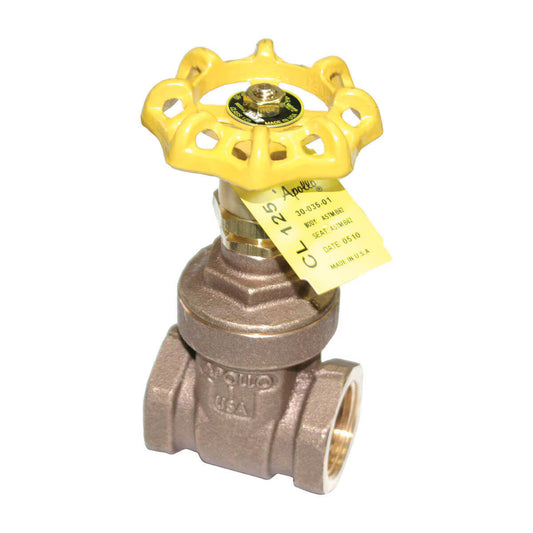 Apollo 102T Gate Valve Bronze 1 in. Npt w/ Cross Handle
