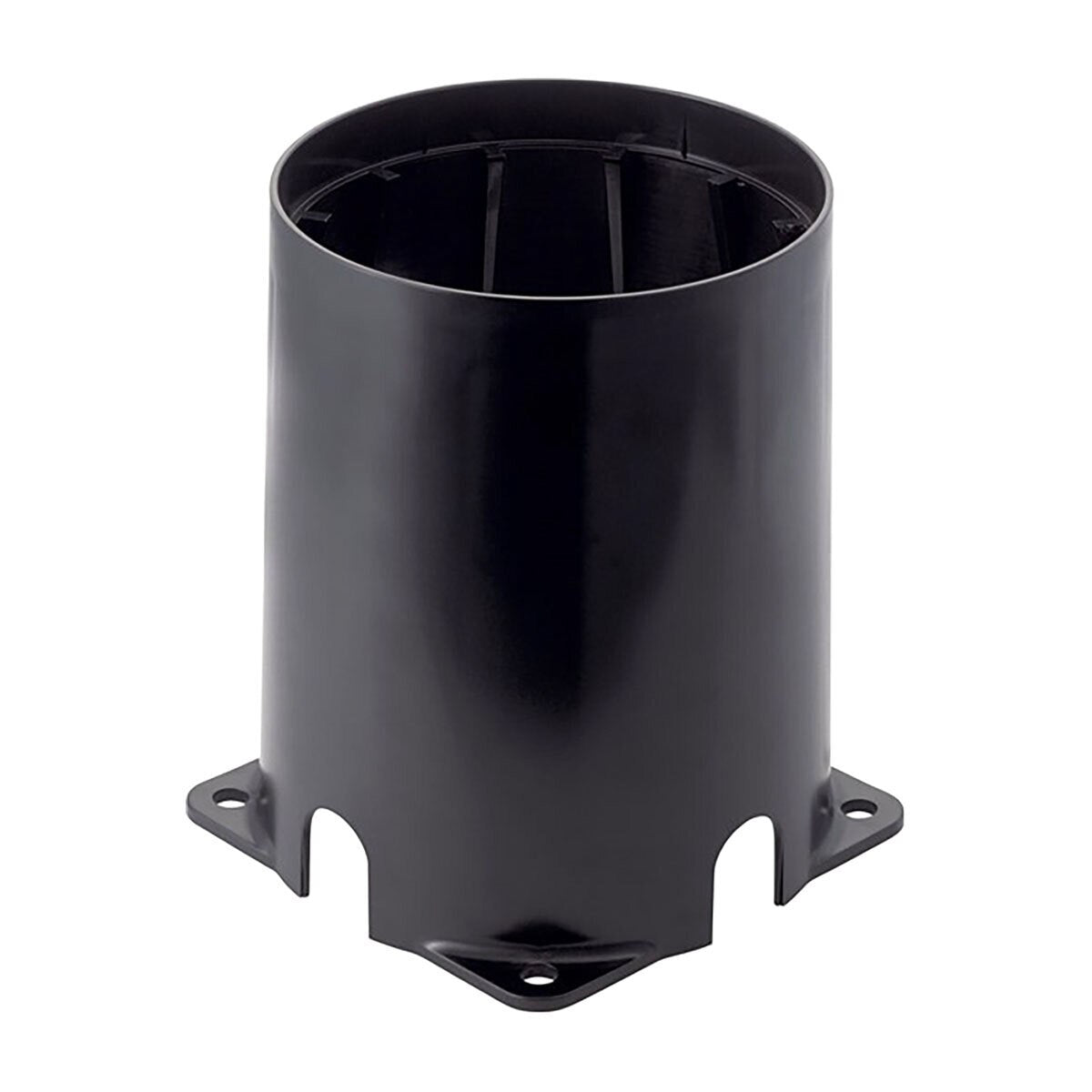 Kichler16099BK   16099 VLO Series In-Ground Light Concrete Kit Accessory, Black Finish, Polycarbonate Housing, Dimensions: 9.50 in. x 7.50 in. x 7.50 in.