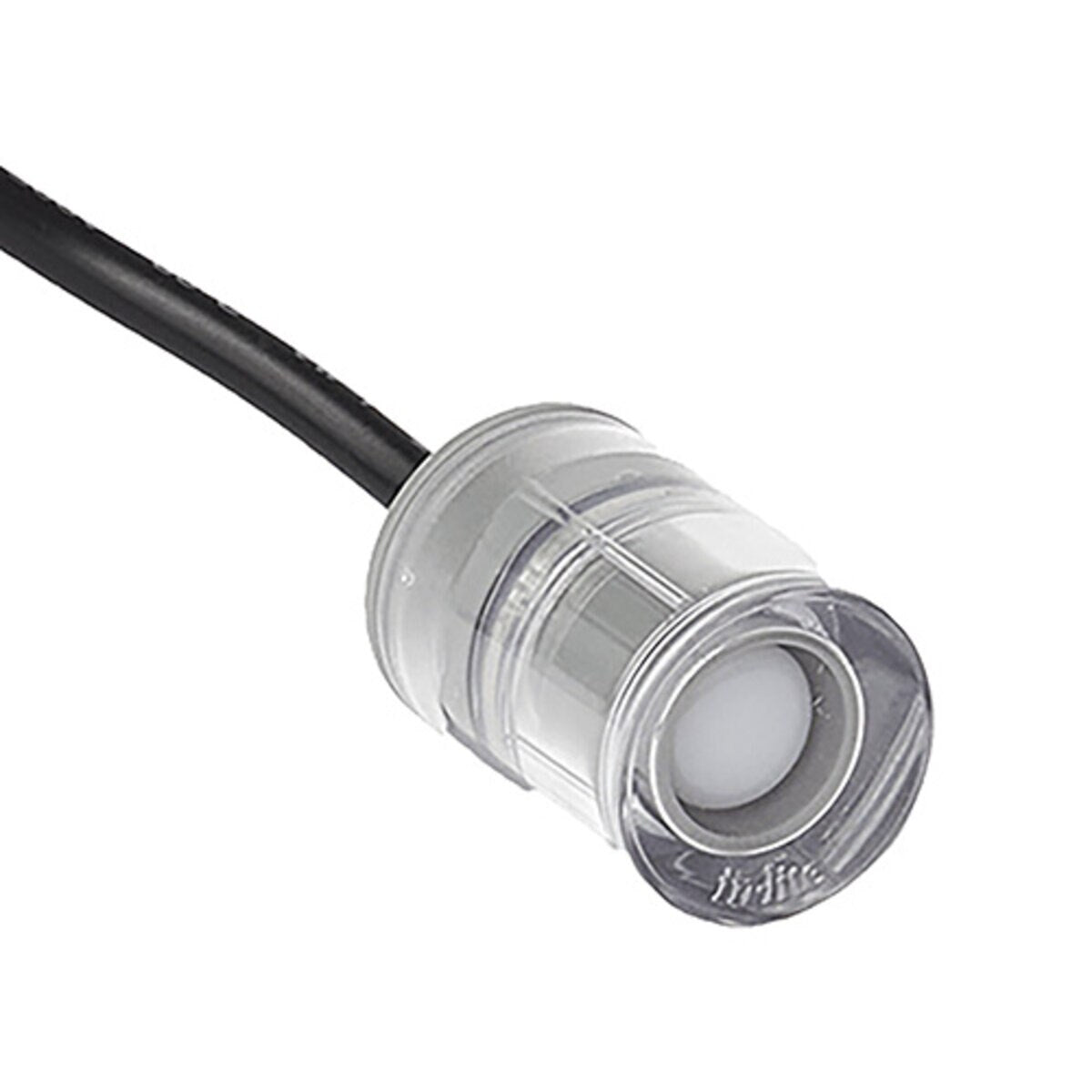 In-Lite-10104150- Fusion 22 RVS Recessed Light LED 12V 0.2W Stainless Steel 2750K 37 mm