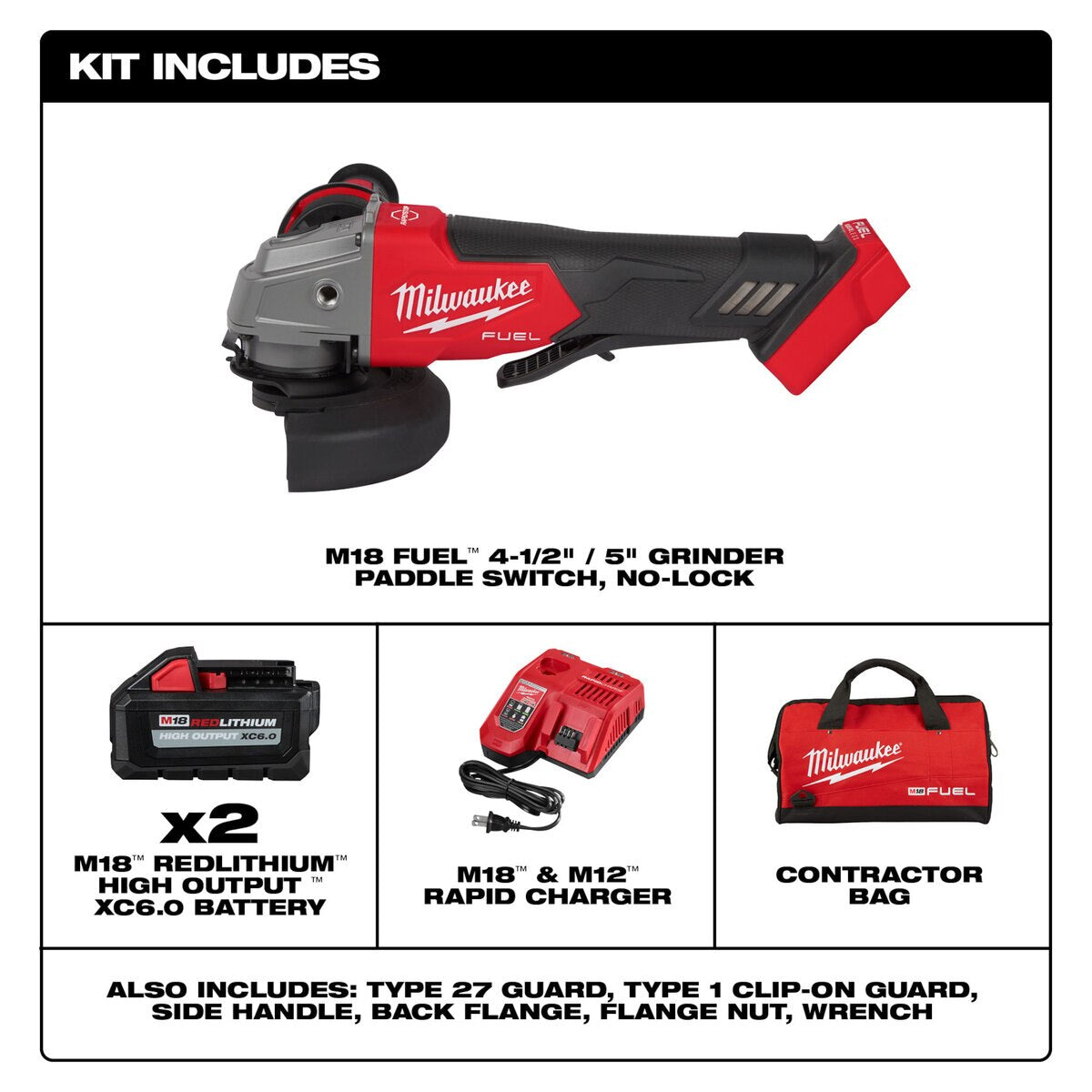 Milwaukee Fuel Paddle Sag Kit M18